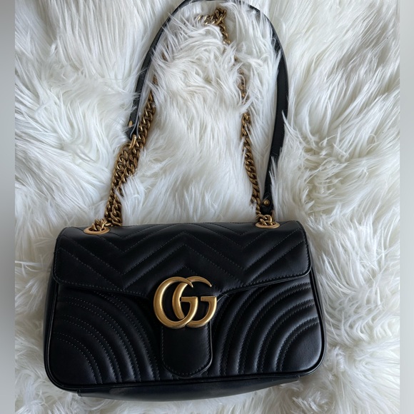 Gucci Handbags - GG MARMONT SMALL SHOULDER BAG